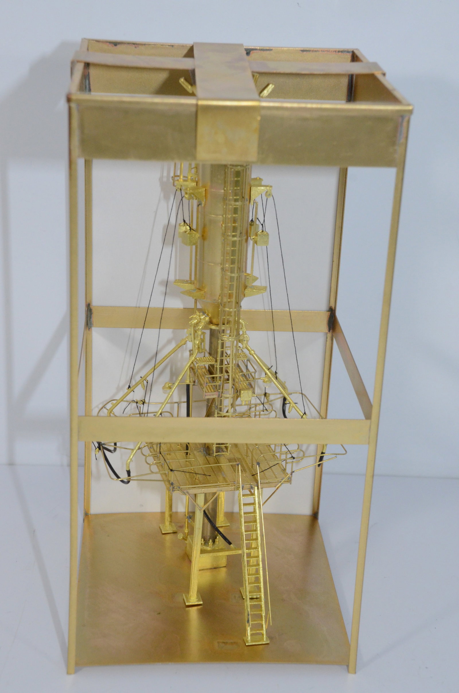 25 Ton Double Track Sand Tower-Overland Brass Models-HO Scale (1 of 5)