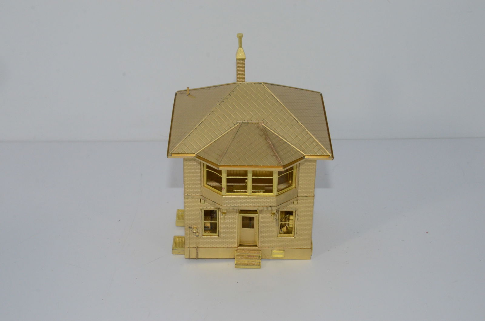 Union Pacific RR Tower A, Cheyenne, WY-Overland Brass Models-HO Scale (1 of 6)