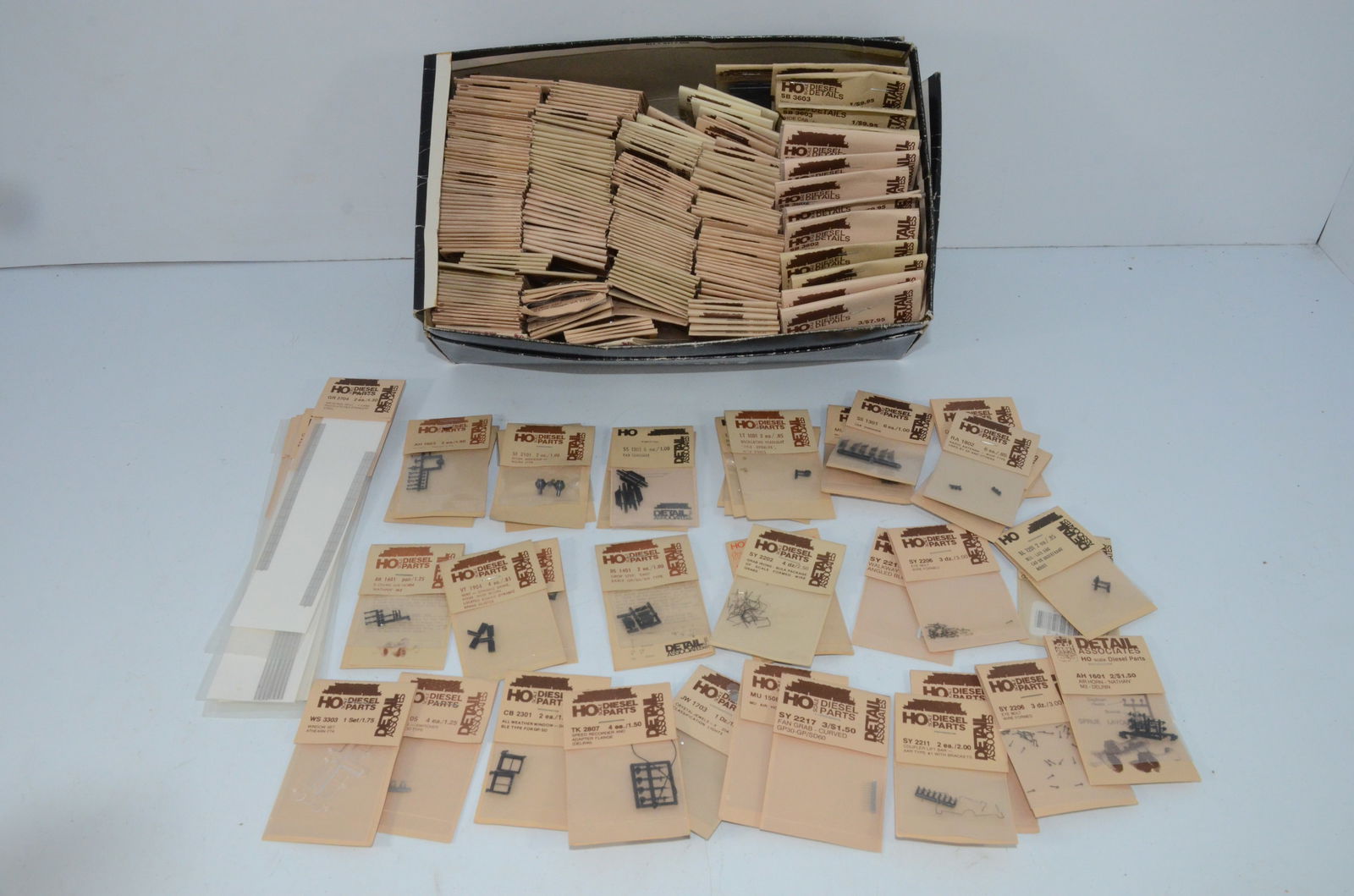 Box of Detail Associates HO Scale Detail Parts (1 of 3)