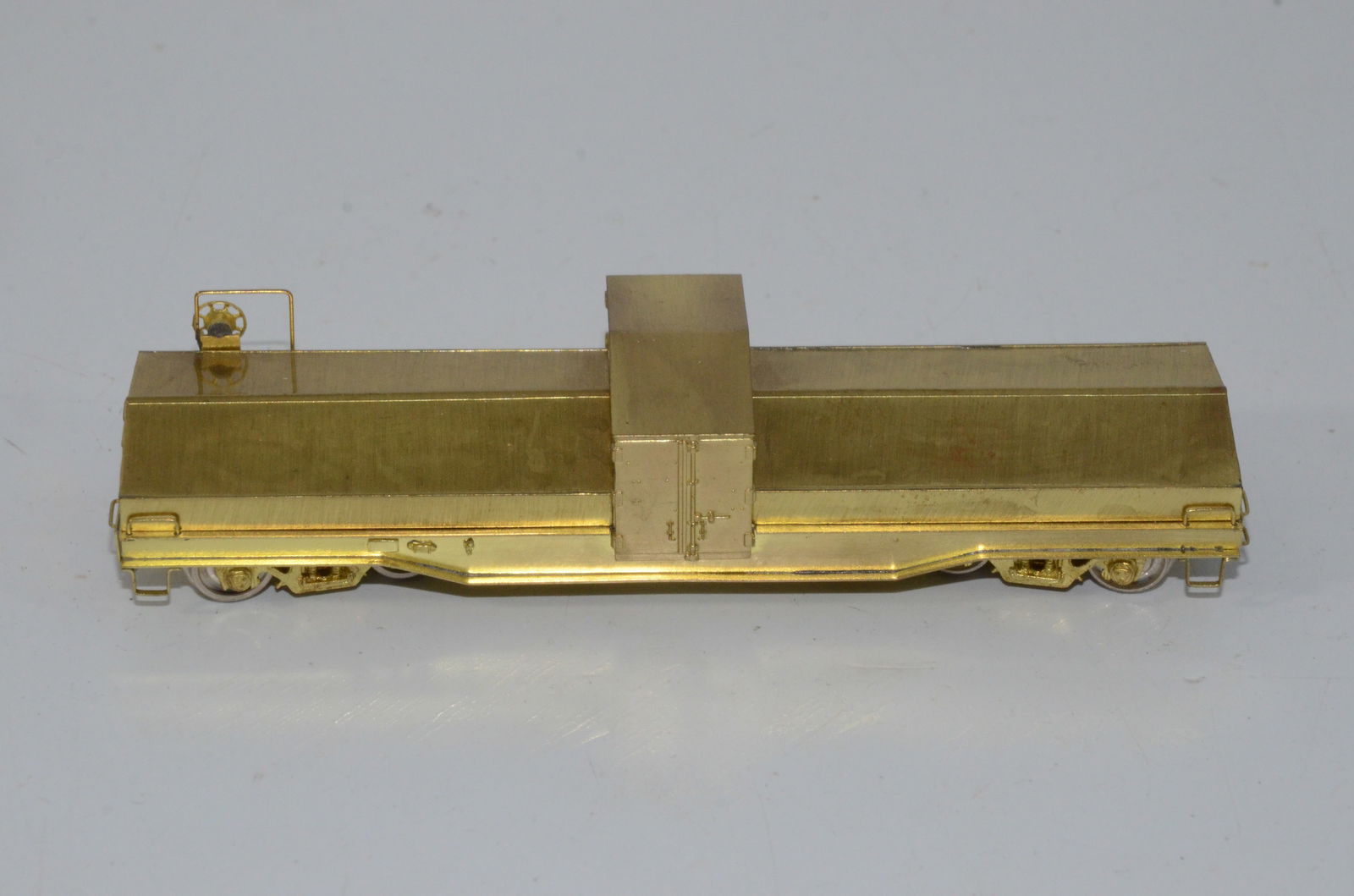 Brass HO 100 Ton Scale Test Car-Overland Brass Models (1 of 5)