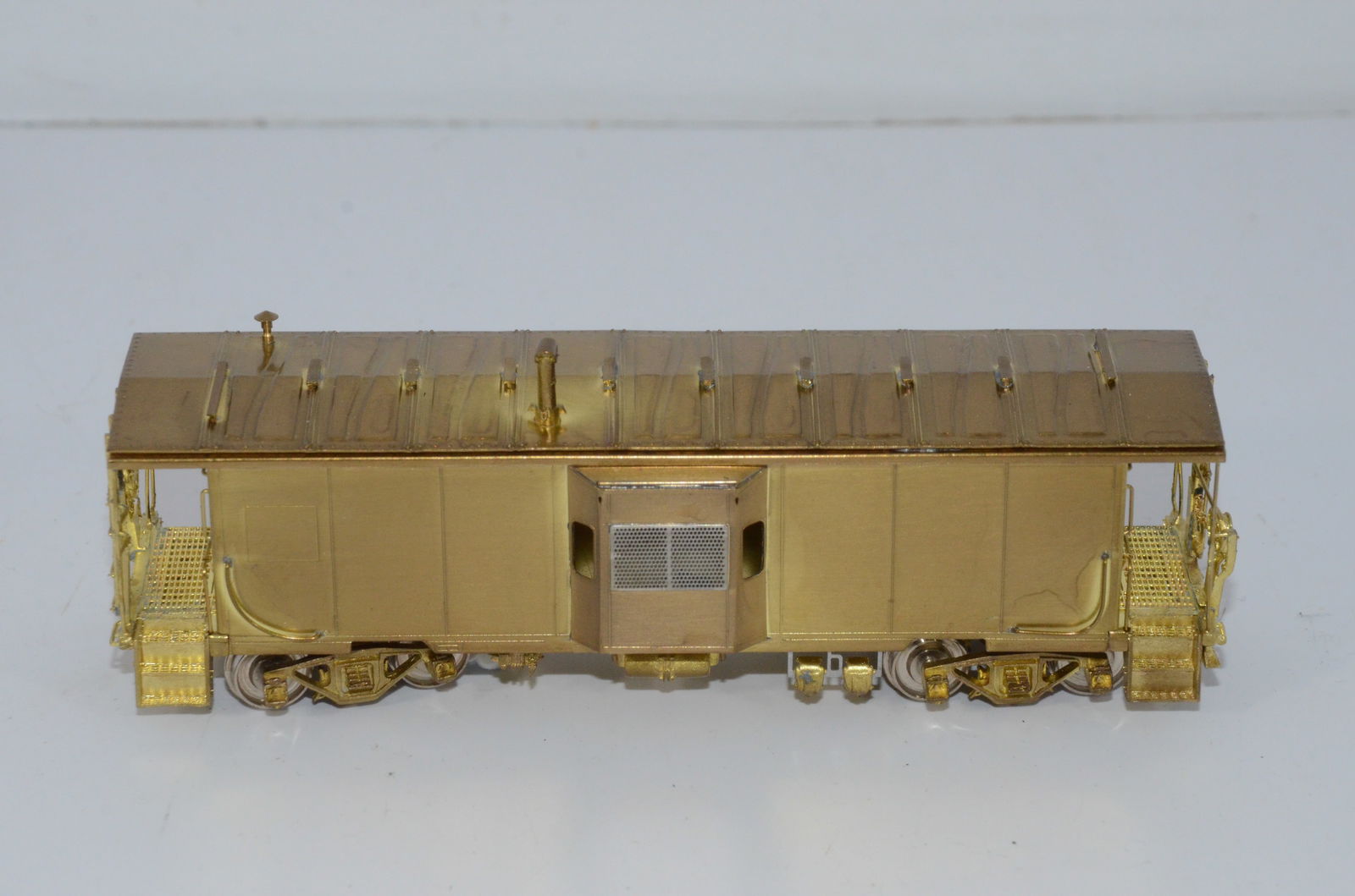 Chicago and Northwestern RR Bay Window Caboose-Overland Brass Models-HO Scale (1 of 7)