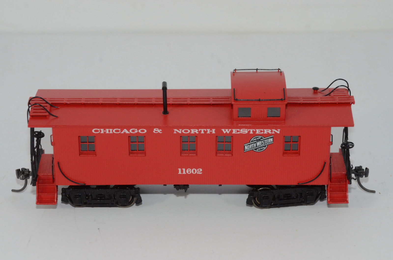 Chicago and Northwestern RR Standard Way Car-Division Point Brass-HO Scale (1 of 7)