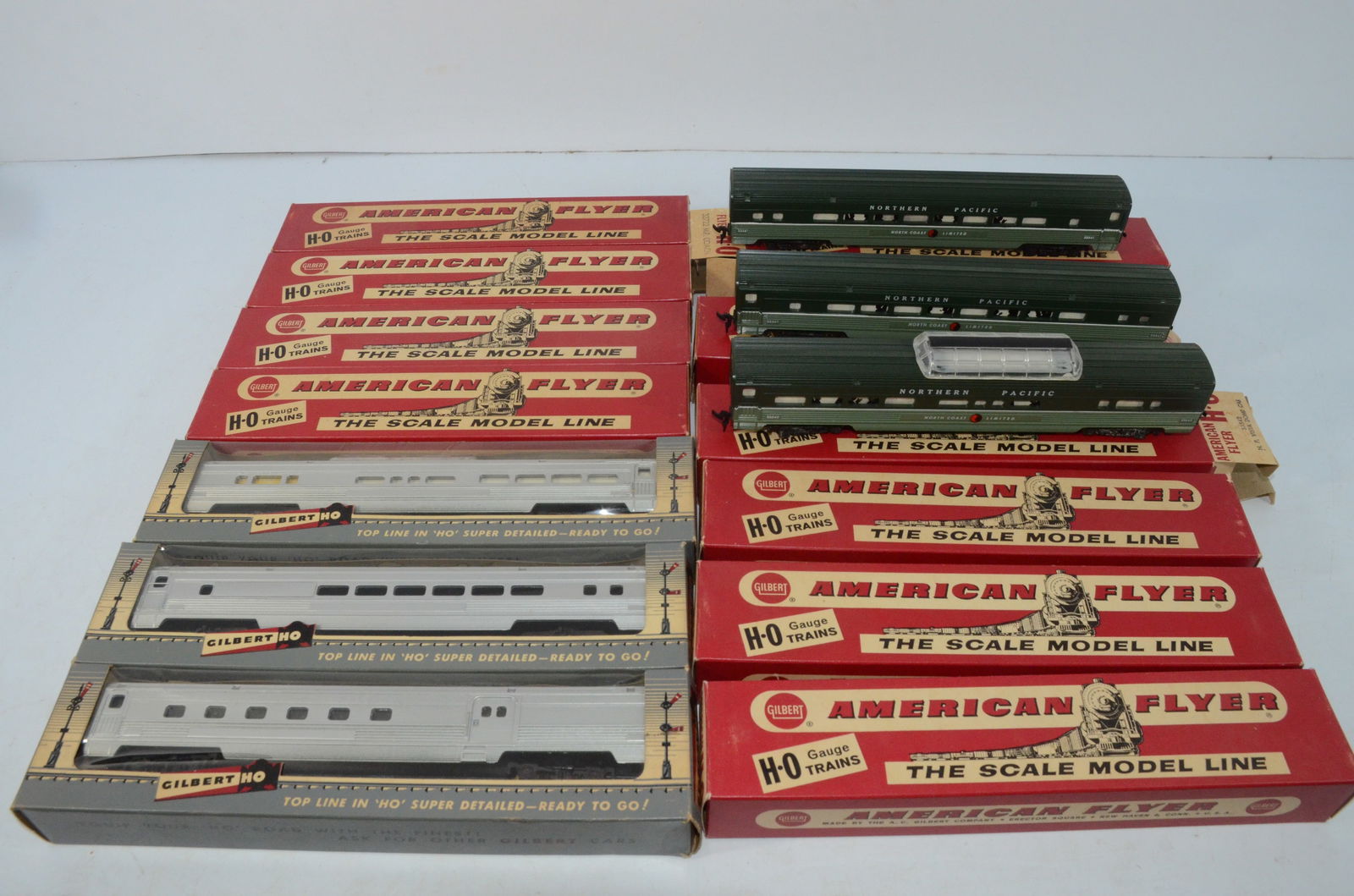 13 Gilbert/American Flyer HO Passenger Cars in Original Boxes (1 of 4)