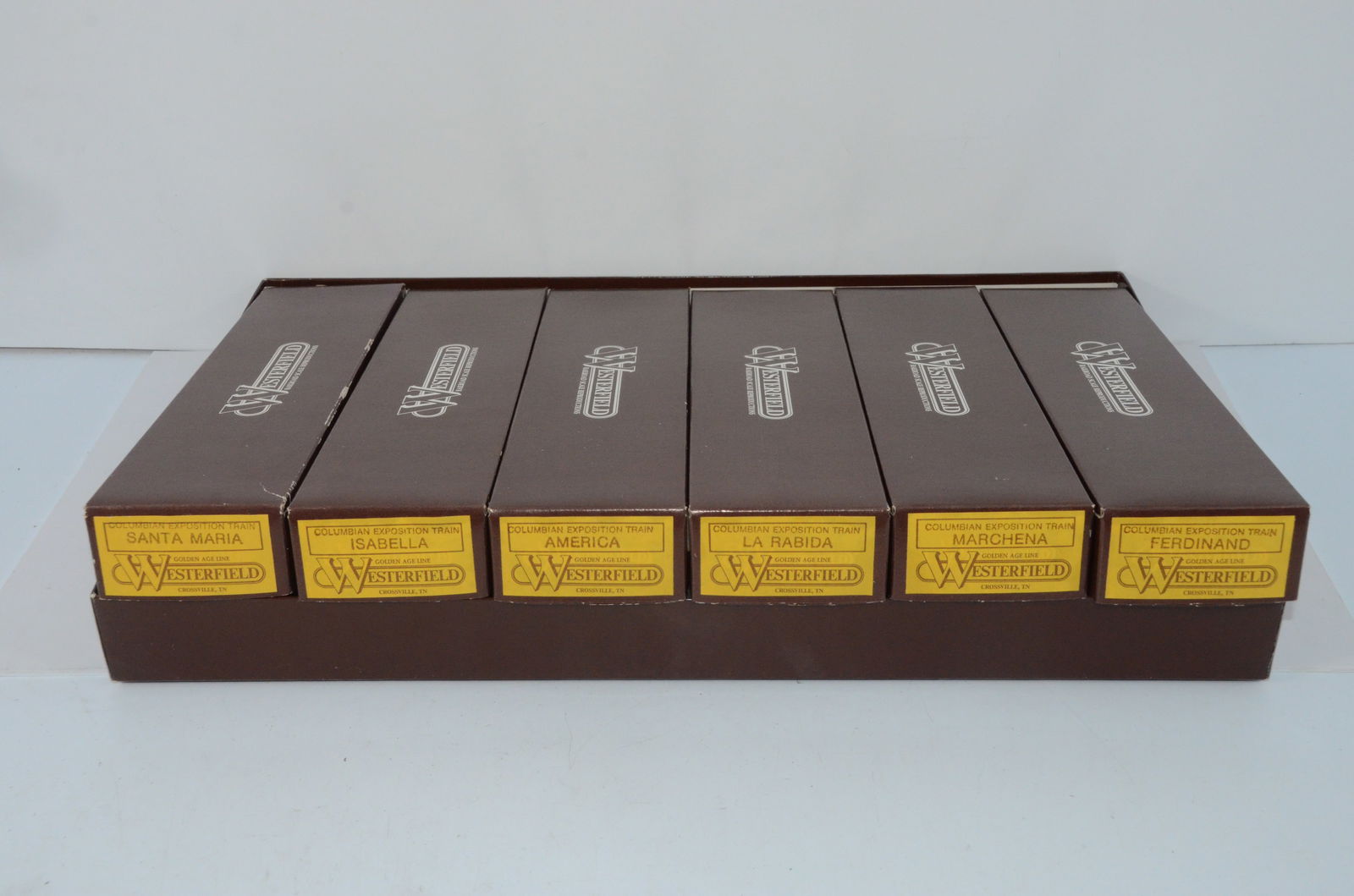 World’s Columbian Expo Centenary Train Set-Westerfield Models-HO Scale (1 of 5)