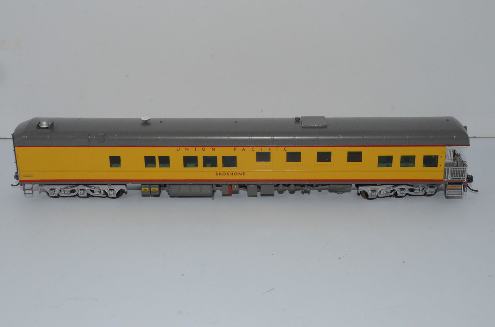Union Pacific RR SHOSHONE Business Car/Observation Car-Overland Brass-HO Scale (1 of 7)