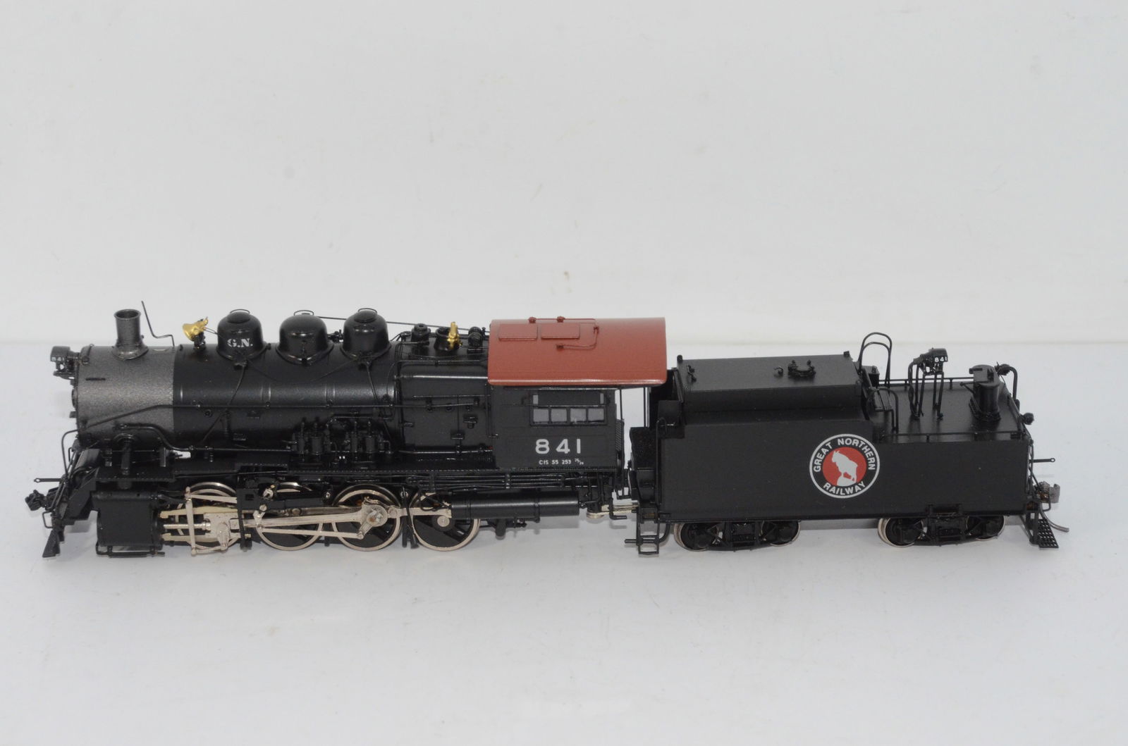 Great Northern RR 0-8-0 Steam Locomotive-Challenger Brass Imports-HO Scale (1 of 7)
