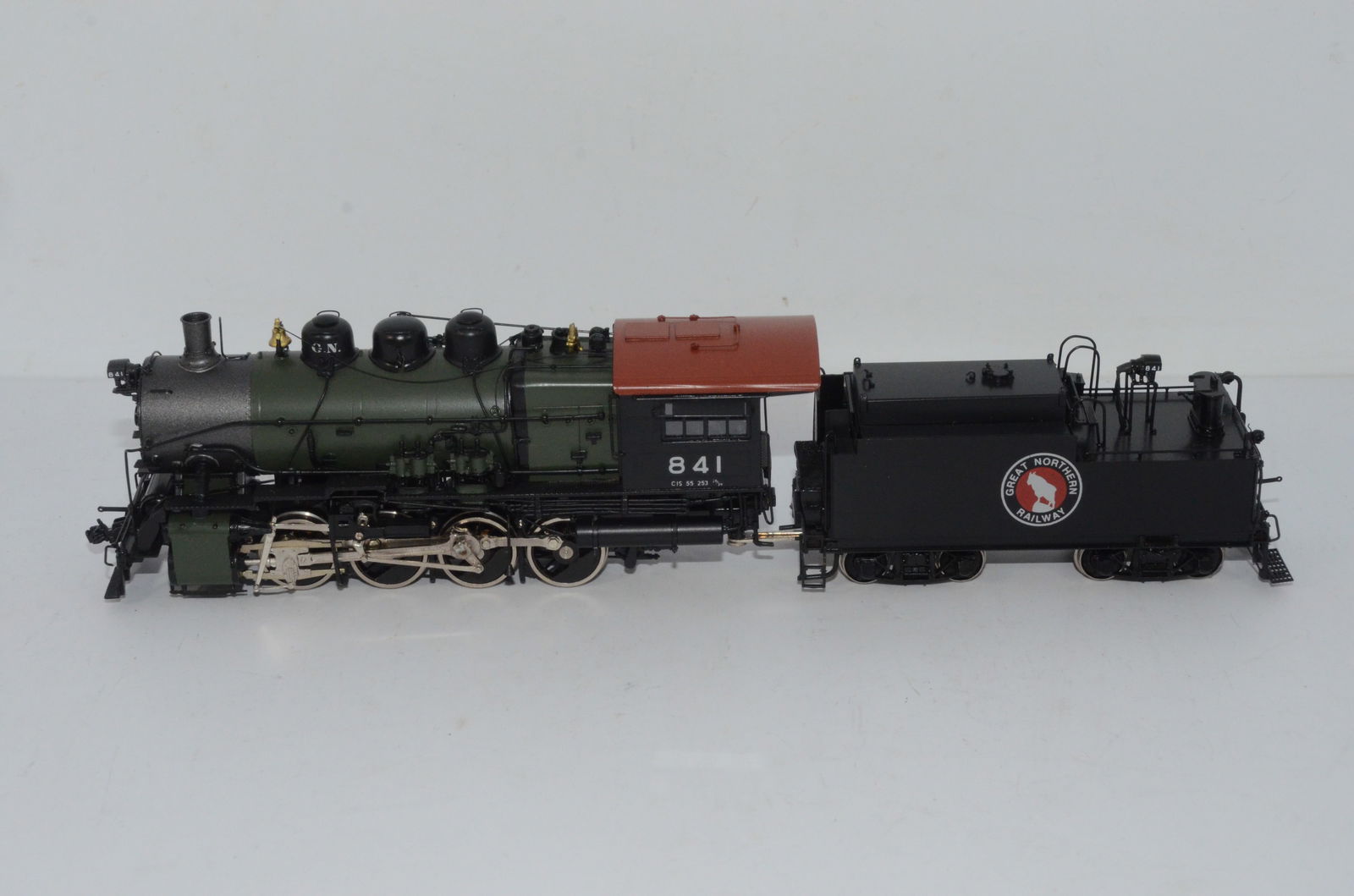 Great Northern RR 0-8-0 Steam Locomotive-Challenger Brass Imports-HO Scale (1 of 7)