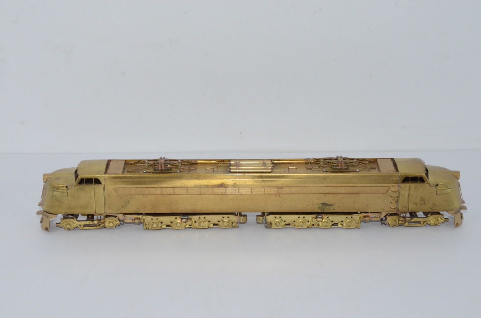 Great Northern RR W1 BDDB Electric Locomotive-NJ Brass Models-HO Scale (1 of 7)