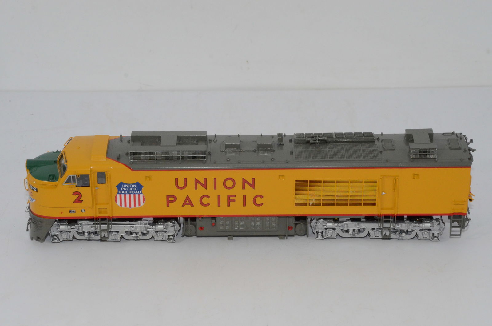 Union Pacific RR 3 Unit Gas Turbine Locomotive Set-Overland Brass Models-HO Scale (1 of 17)