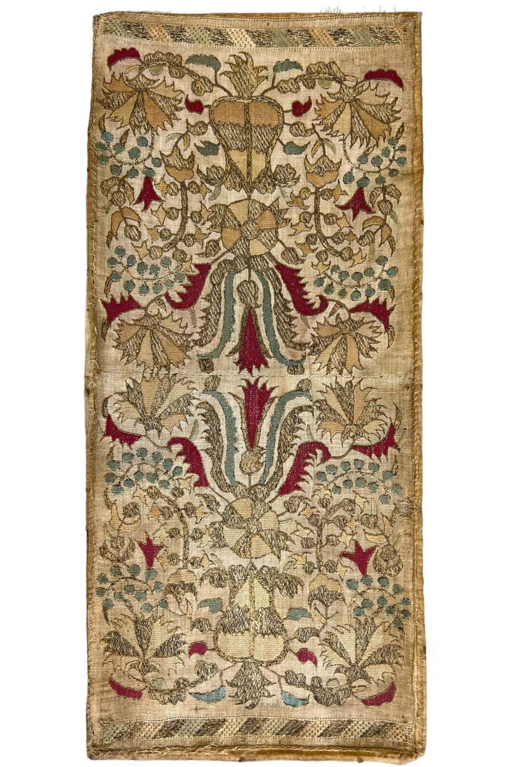 Antique Ottoman Greek Islands Embroidery Complete Panel Circa 1860 (1 of 6)