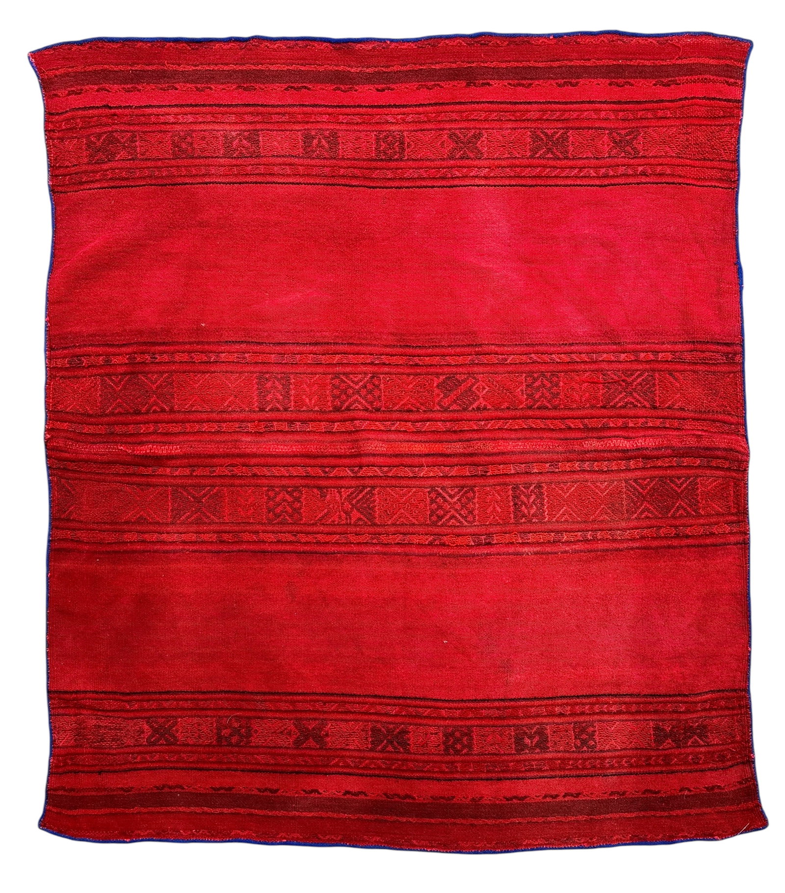 Antique Bolivian Aymara Wool Weave Textile – Blanket, Last Quarter of 19th Century: Antique Bolivian Aymara Wool Weave Textile – Blanket in good condition. Last Quarter of 19th Century. Size: 115 cms x 97 cms (45 ins x 38.5 ins). The Aymara are an indigenous people living in Bolivi