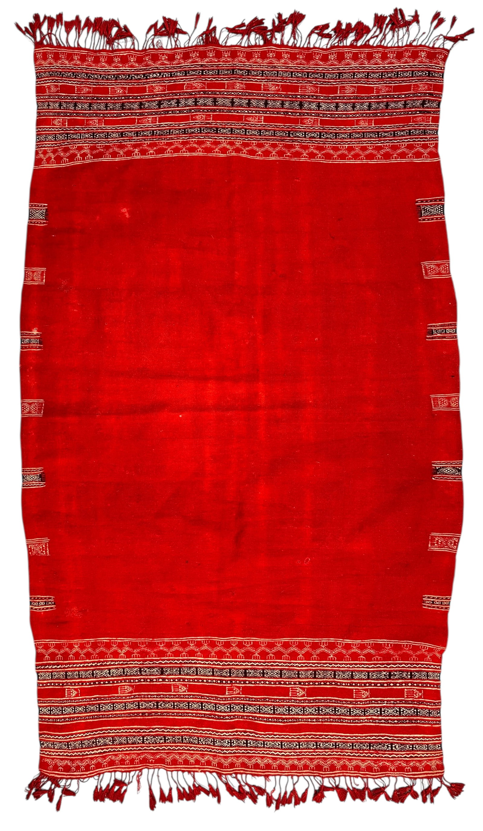 Very Rare Tunisian Woman Realm Bakhnoug Shawl-Mantle, Circa 1900 (1 of 6)