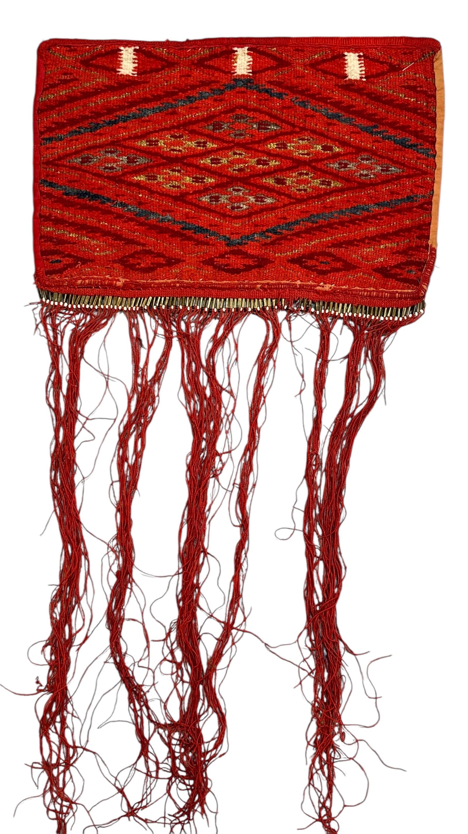 Antique Apron, 19th Century Culture: Macedonian Medium Wool Metallic (1 of 3)