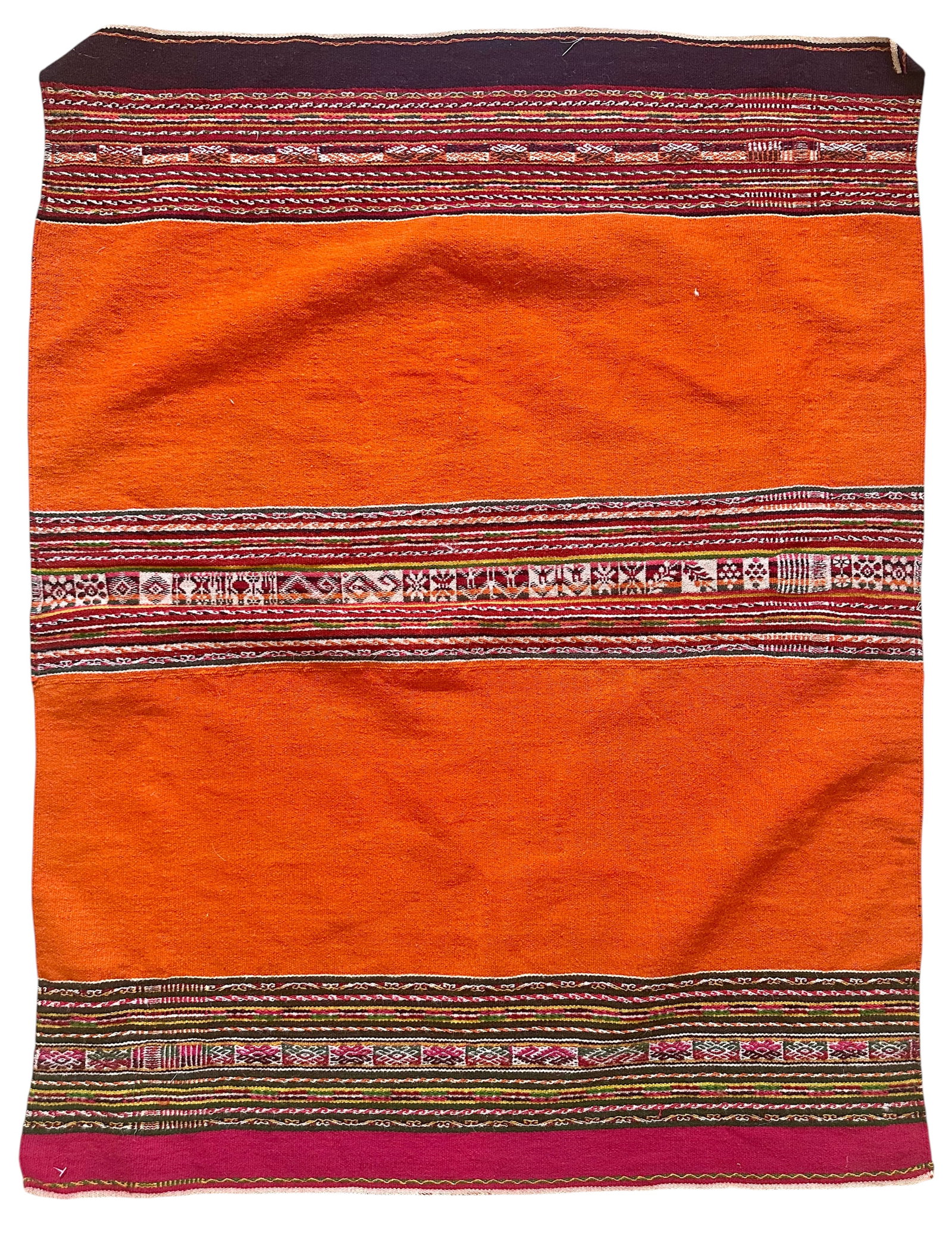 Aymara Woman's Ahuayo Mantle: Aymara Woman's Ahuayo Mantle good condition. Last Quarter of 19th Century. Size: 97 cms x 76 cms (38 ins x 30 ins). The Aymara are an indigenous people living in Bolivia, Peru and Chile, mainly in the