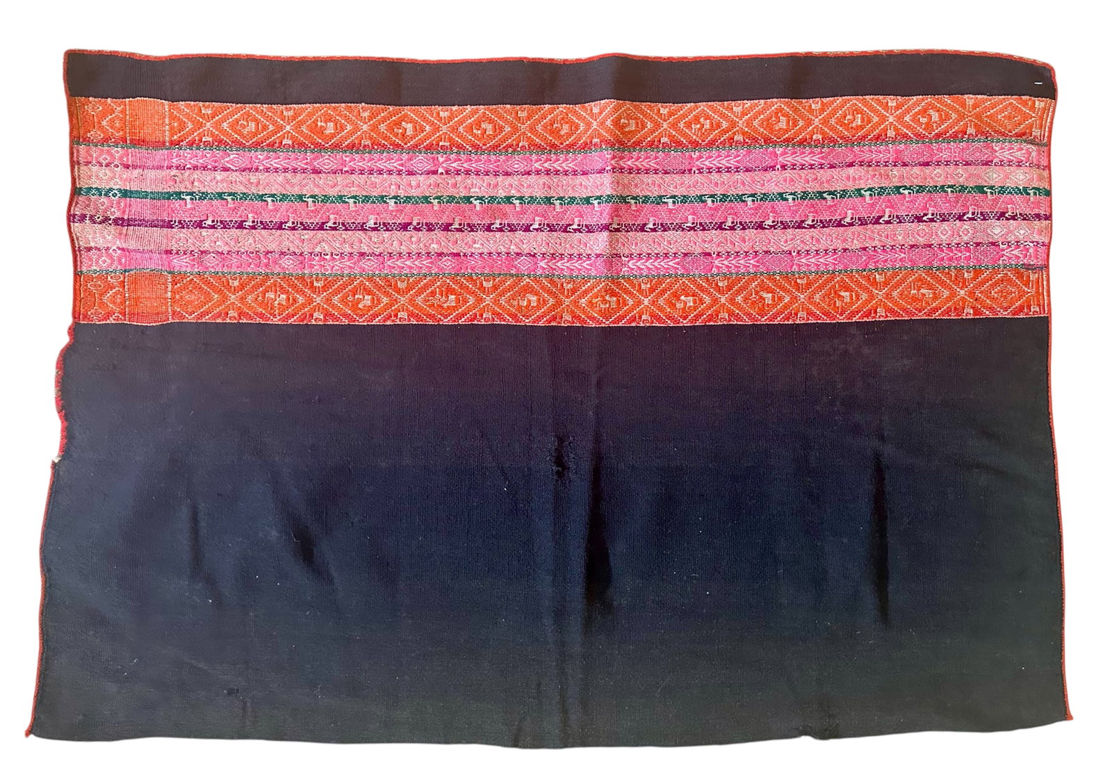 Aymara Woman's Ahuayo Mantle: Aymara Woman's Ahuayo Mantle good condition. Last Quarter of 19th Century. Size: 107 cms x 74 cms (42 ins x 29 ins). The Aymara are an indigenous people living in Bolivia, Peru and Chile, mainly in th