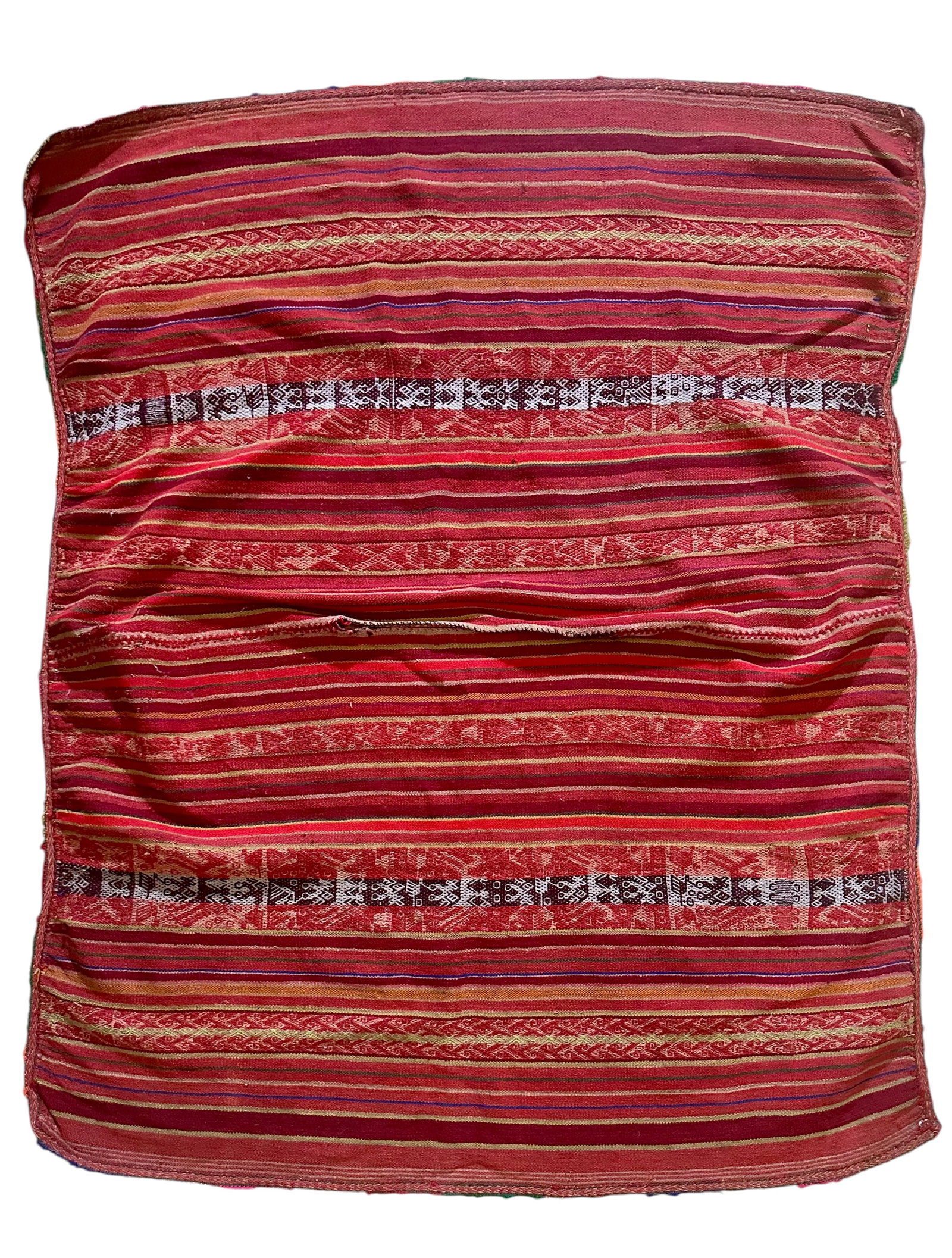 Antique Bolivian Aymara Wool Weave Textile – Poncho: Antique Bolivian Aymara Wool Weave Textile – Poncho good condition. Last Quarter of 19th Century. Size: 132 cms x 101 cms (52 ins x 40 ins). The Aymara are an indigenous people living in Bolivia, Pe