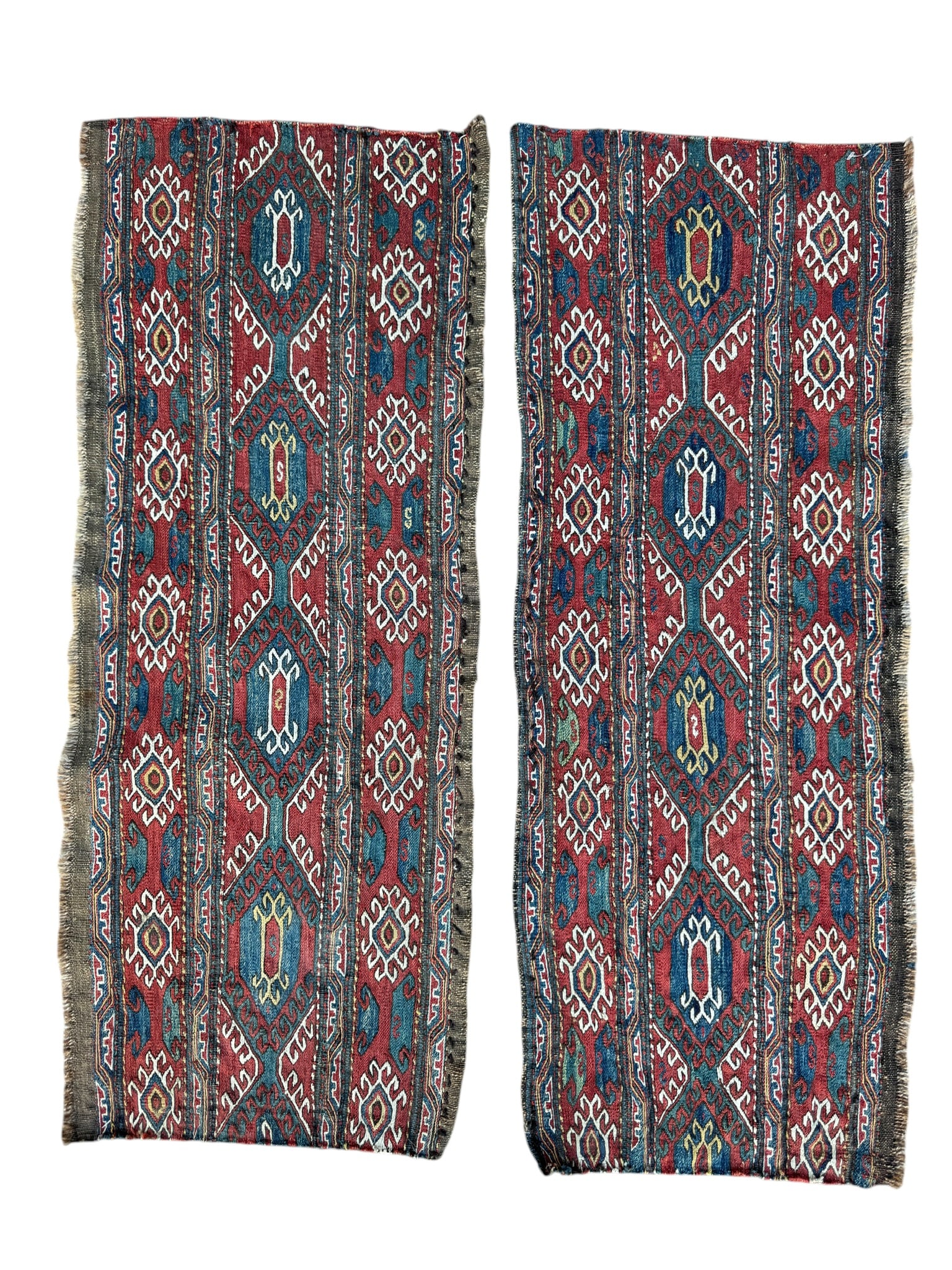 Antique Two Shahzavan Panels Wool On wool Foundation Circa 1880 (1 of 3)