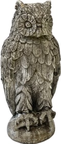 Owl Outdoor Garden Concrete Statue