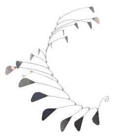 Signed Kinetic Mobile by Mark Ackerle, Bolton Landing, NY