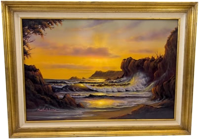 “Solitude” by Christian Riese Lassen - Original Oil on Masonite
