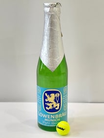 Vintage Lowenbrau Beer Advertising Bottle