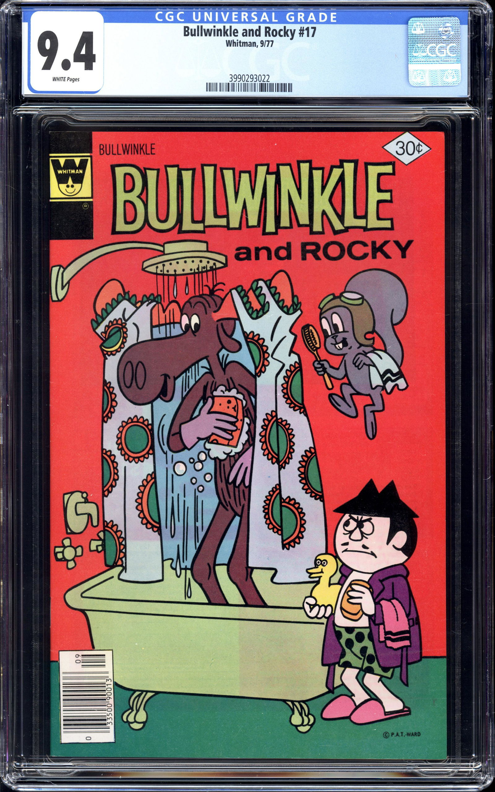 Bullwinkle and Rocky #17 CGC 9.4 Highest CGC grade Whitman (1 of 2)