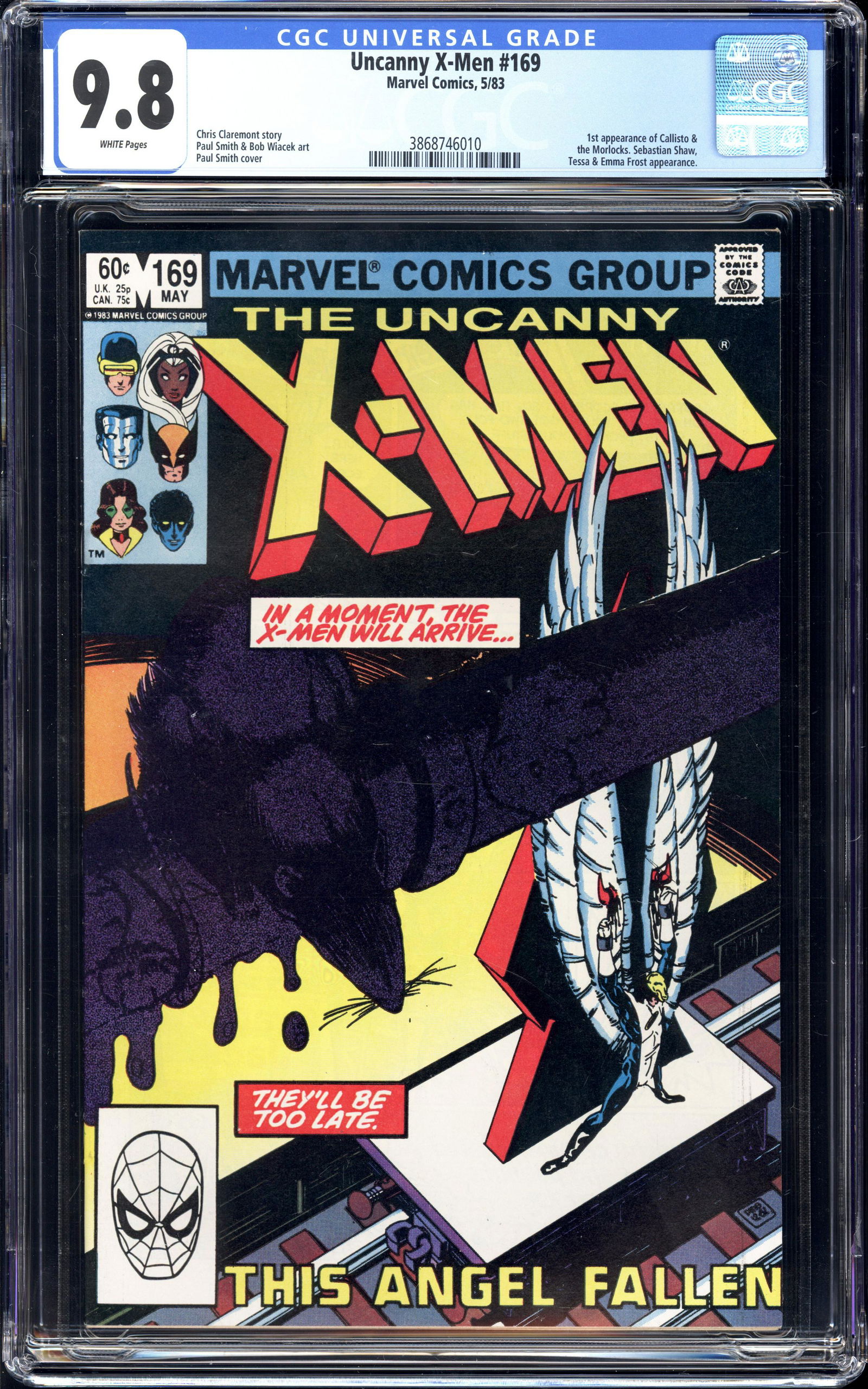Uncanny X-Men #169 CGC 9.8 Highest existing CGC grade (1 of 2)