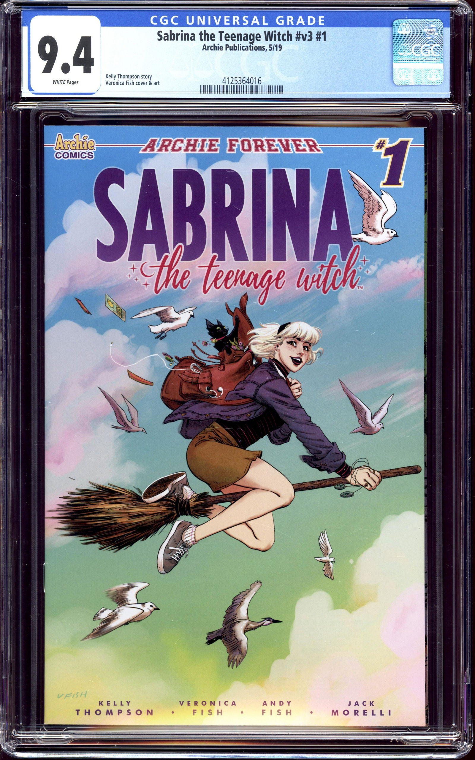 Sabrina the Teenage Witch #v3 #1 CGC 9.4 Kelly Thompson story (1 of 2)