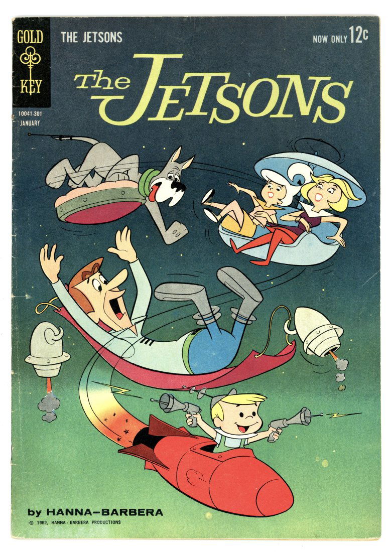 The Jetsons #1 Fine- 1st comic book app. of The Jetsons (1 of 2)