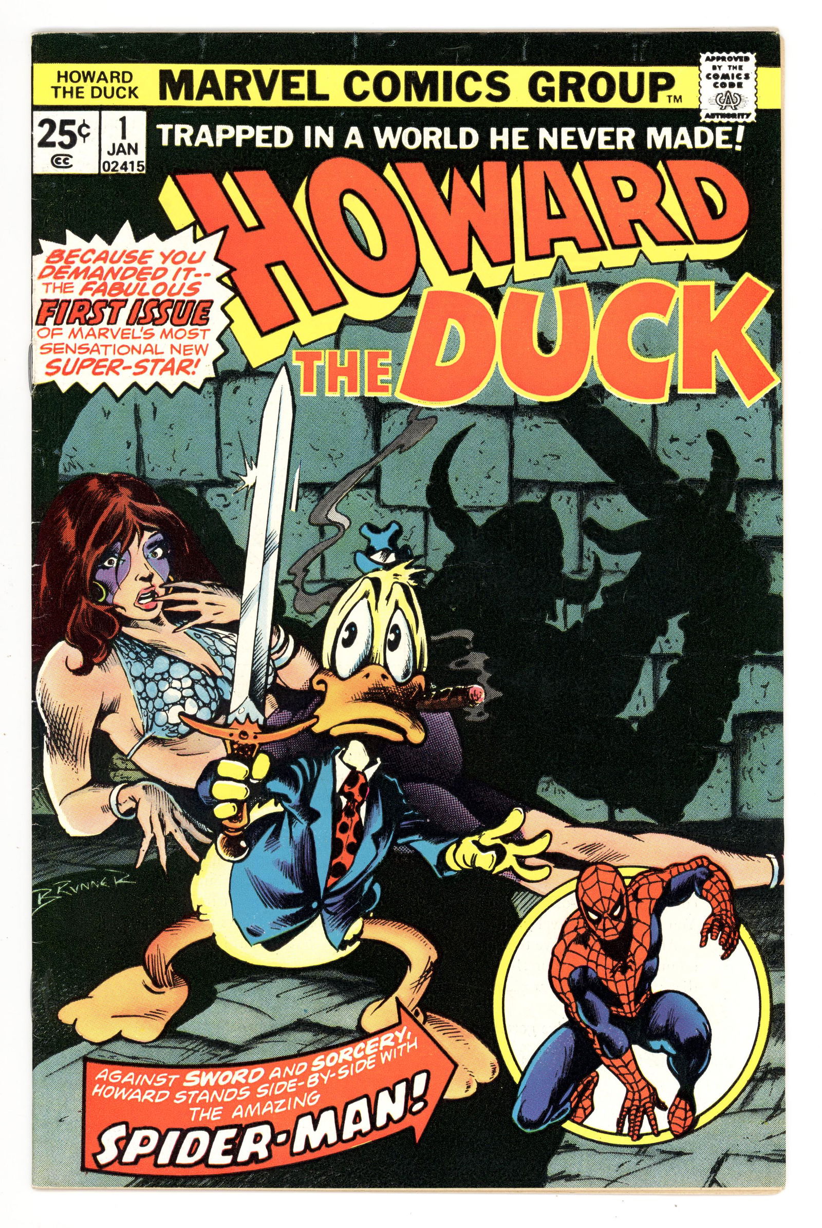 Howard the Duck #1 6.5 1st issue in his own series (1 of 2)