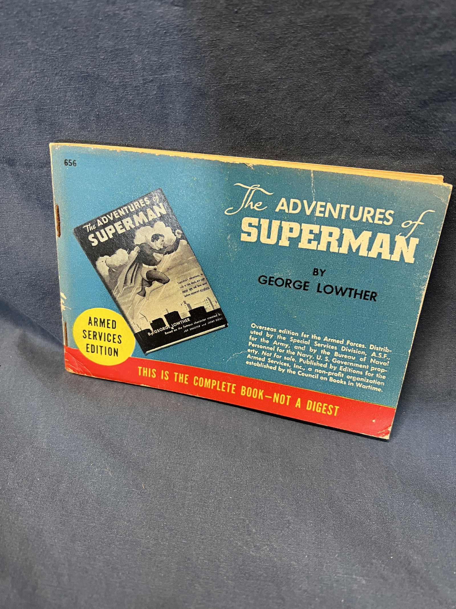 The Adventures of Superman Armed Services Edition Pub 1942 (1 of 11)