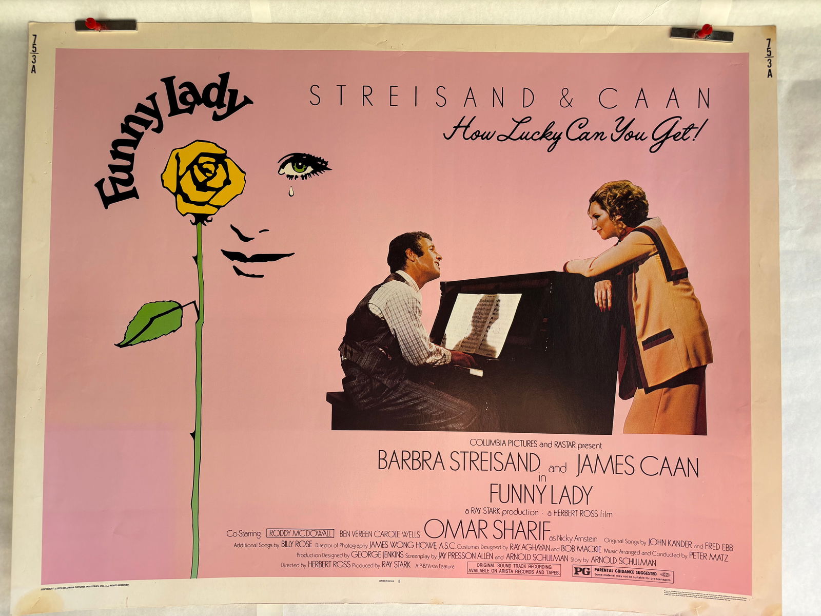 Funny Lady (Columbia, 1975) Half Sheet Poster (1 of 7)