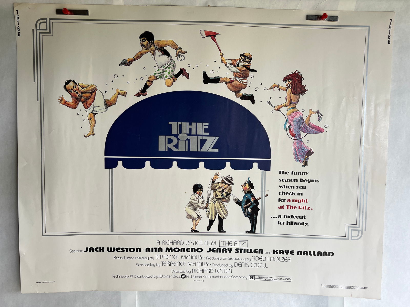 The Ritz (Warner Brothers, 1976) Original Poster (1 of 11)