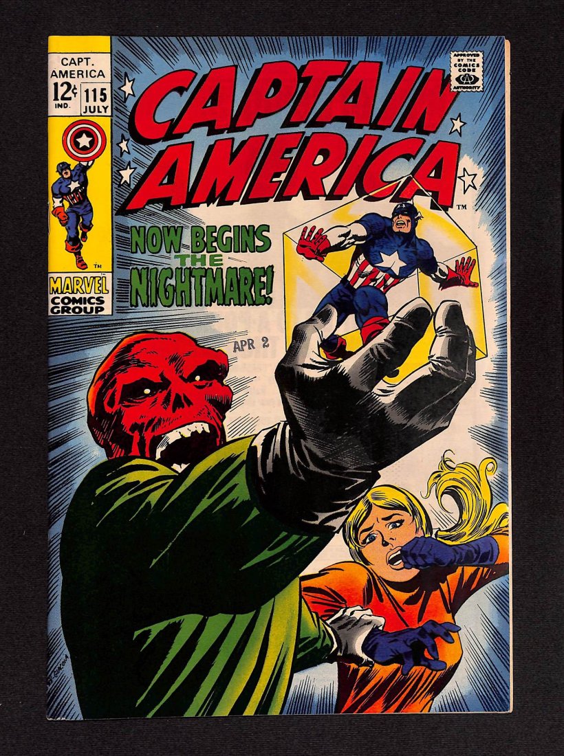 Captain America #115 (Marvel, 1969) Very Good (1 of 17)