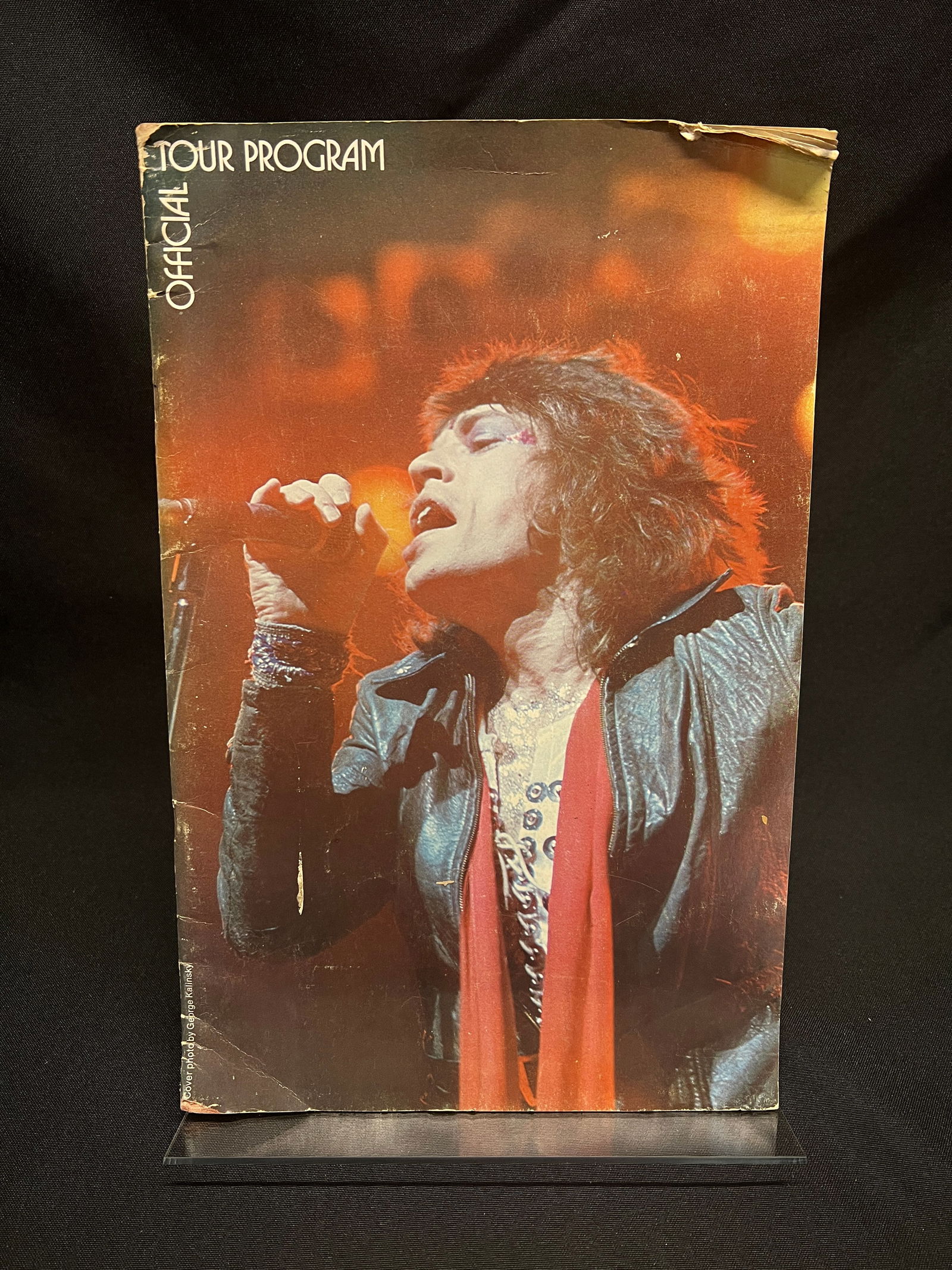 The Rolling Stones 1975 Tour of the Americas Official Tour Program Annie Leibovitz photos (1 of 17)