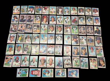 Original Owner collection of 77 x 1977 Topps Baseball Cards - including Nolan Ryan, Johnny Bench (1 of 18)