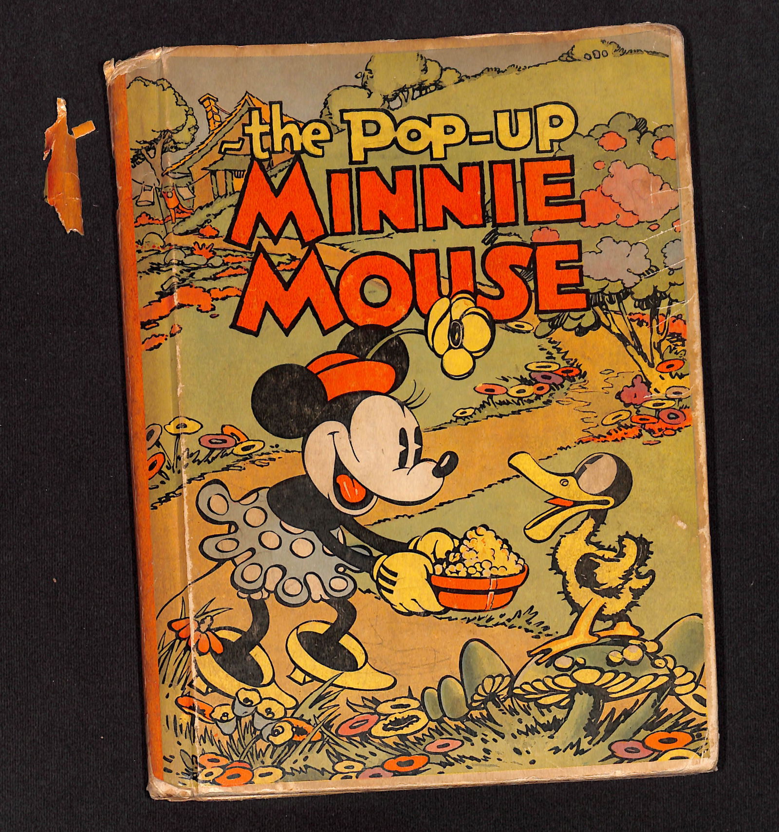 The Pop-Up Minnie Mouse, 1st Edition, 1933 Blue Ribbon Books by the Staff of Walt Disney Studios (1 of 14)