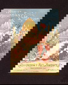 1893 World's Columbian Exposition California Fig Syrup Co. Advertising Booklet