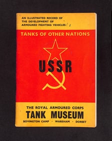 USSR Armoured Fighting Vehicles Guide – Royal Armoured Corps Tank Museum 60 pages Pub. 1970