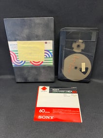 Sony U-matic KCA-60 Video Cassette Labeled "Kennedy Assassination made for Fox/Lorber"