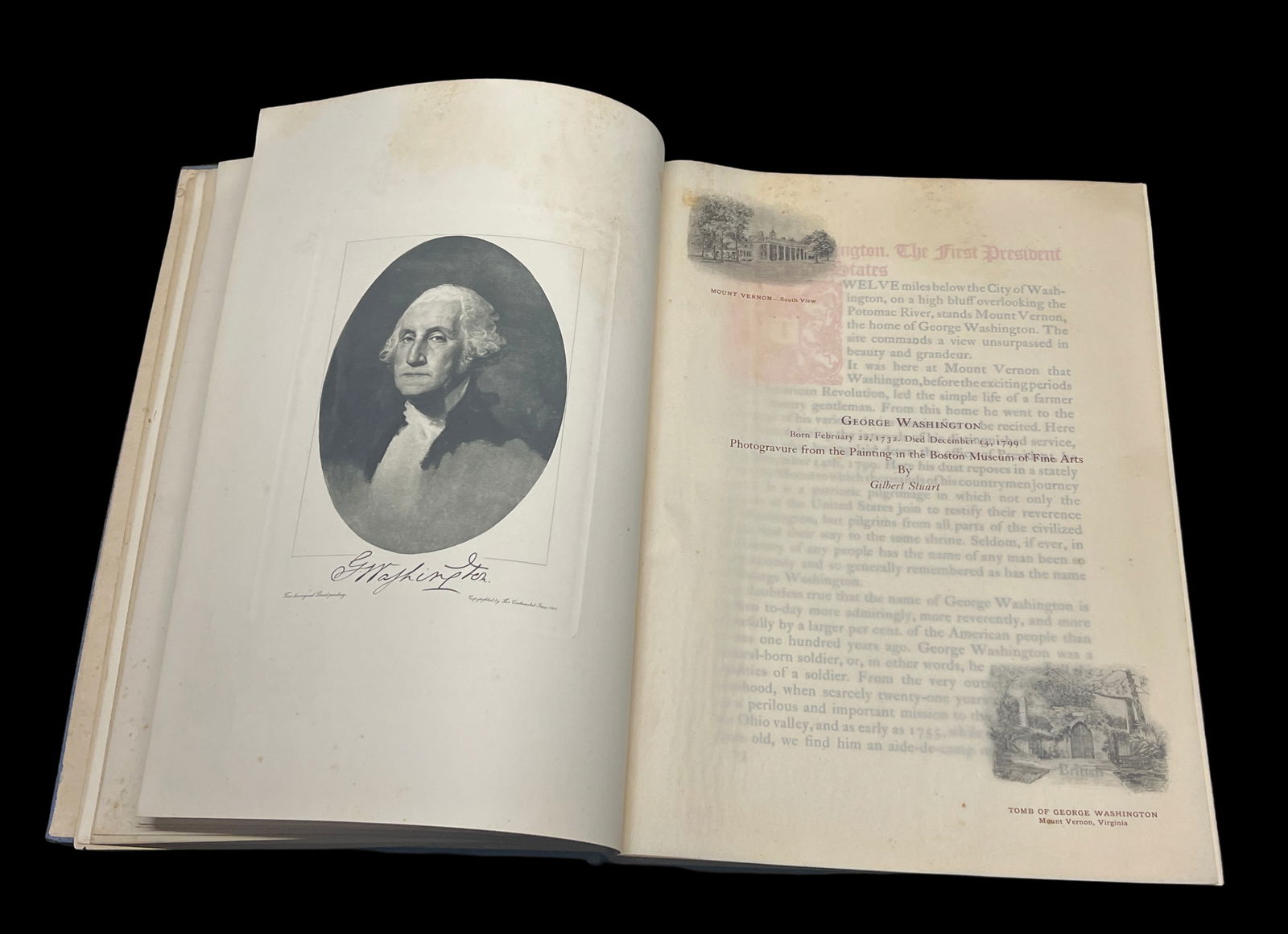 Rare 1901 Ed. of The Book of the Presidents w 25 Photogravure Portraits Washington Roy Latham Estate (1 of 9)