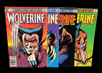 Wolverine #1-4 (1982) Complete Limited Series – All Newsstand Variants