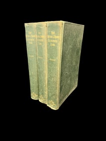 1952 3-Volume Set of The New Britton & Brown Illustrated Flora, NY Botanical Garden Roy Latham Estat