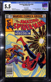 Amazing Spider-Man #239 CGC 5.5 OW-W pages Newstand Edition 1st Spider-Man vs. Hobgoblin battle - (1 of 2)