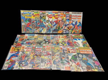 Marvel Team-Up Bronze Age Lot of 24 Marvel Comics Spanning 1973-1979 Spider-Man (1 of 9)