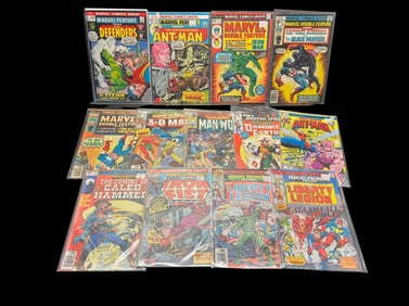 Bronze Age Marvel Feature, Marvel Double Feature, Marvel Premiere Comic Book Lot of 13
