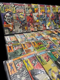 Bronze/Copper Age Spectacular Spider-Man Lot of over 50 issues - Some Keys