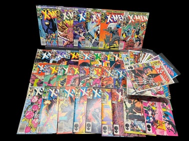 Uncanny X-Men Mostly Bronze Age Comic Book Lot of 63 Issues - Marvel Comics Group