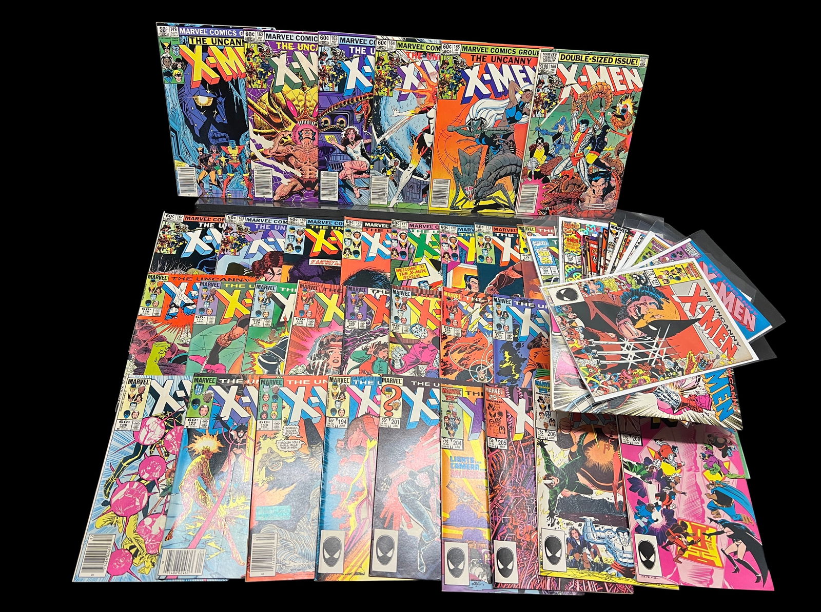 Uncanny X-Men Mostly Bronze Age Comic Book Lot of 63 Issues - Marvel Comics Group (1 of 9)