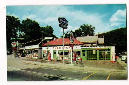 Fleming's Store & Service Station, Texaco, B.F. Goodrich, Route U.S. #5, Brattleboro, VT